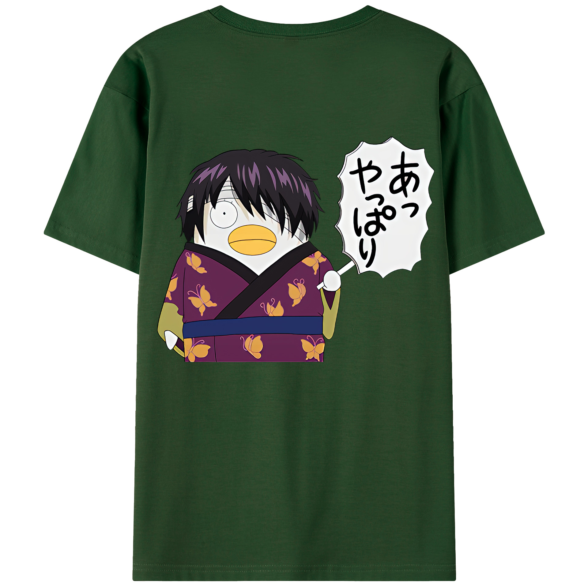 （画像用） ぎんたま 坂田銀時（さかたぎんとき） 神楽 志村新八（しむら しんぱち） GINTAMA Sakata Gintoki Kagura Shimura Shinpachi 綿100％半袖Tシャツ（背面プリント）